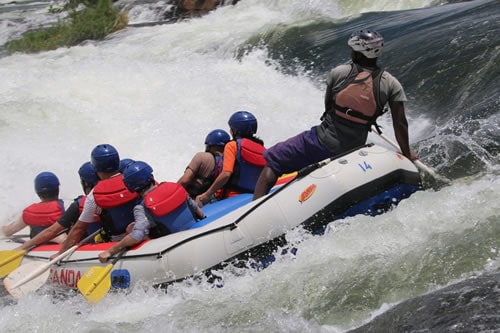 rafting nile uganda safaris